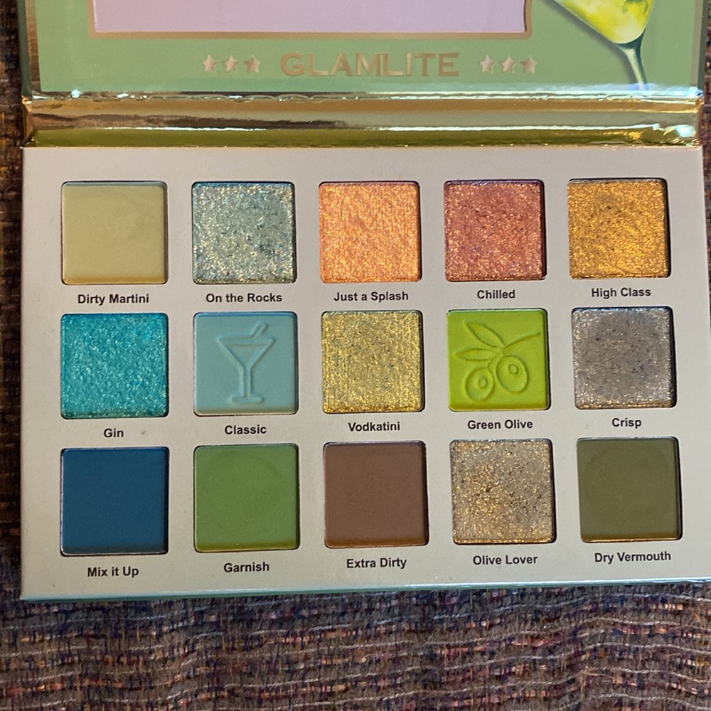 Glamlite Dirty Martini Eyeshadow Palette